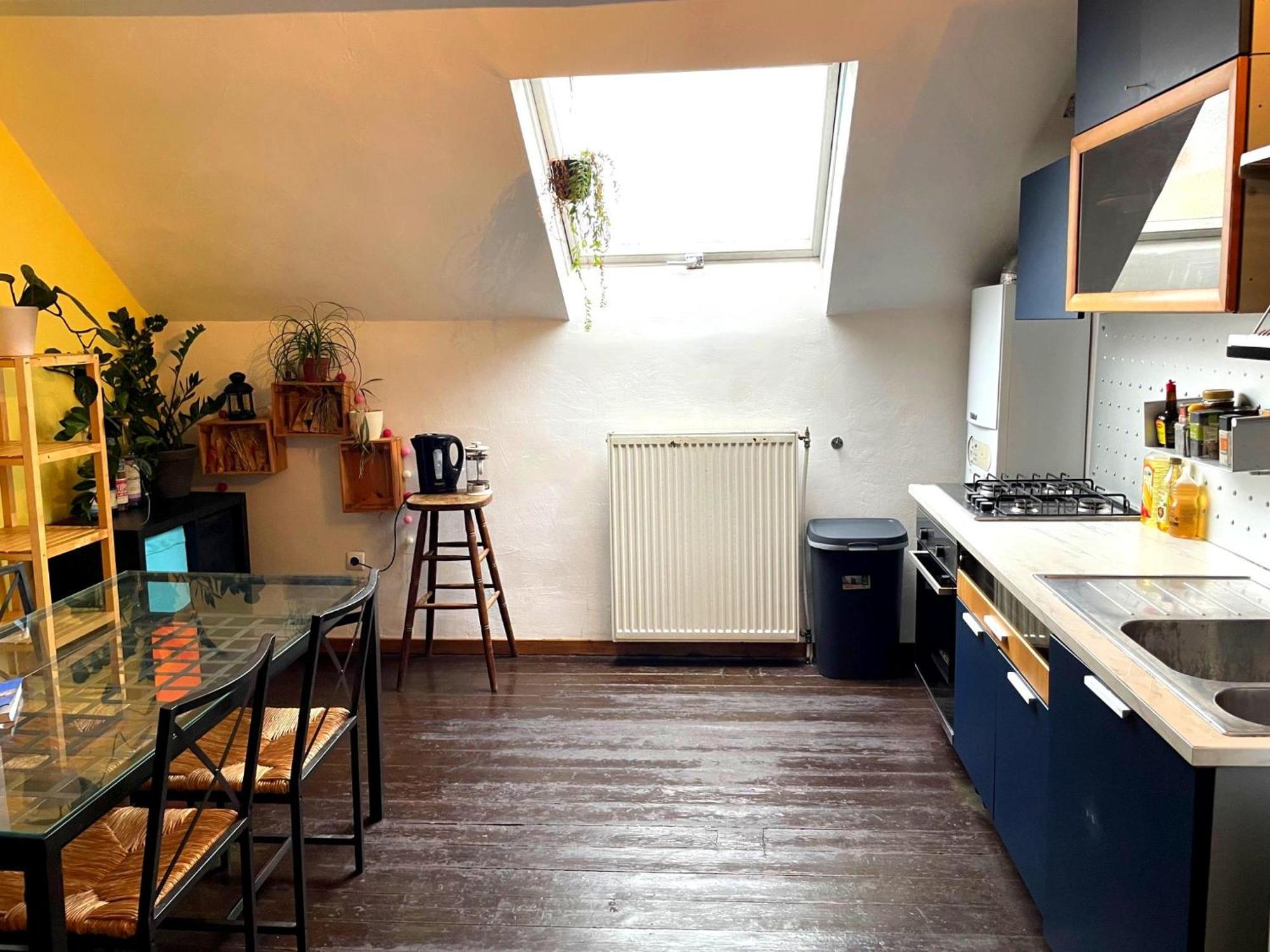 شقة Cozy Duplex A Saint-Gilles بروكسل المظهر الخارجي الصورة